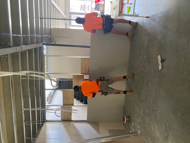 ALLSealed — During · wall lining installation