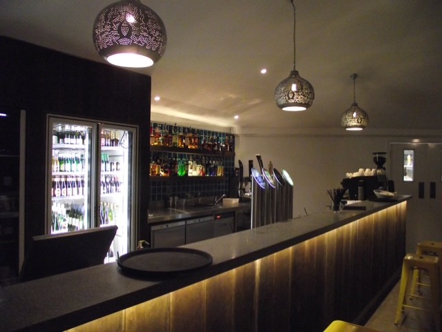 Boughshed Restaurant — Completed bar
