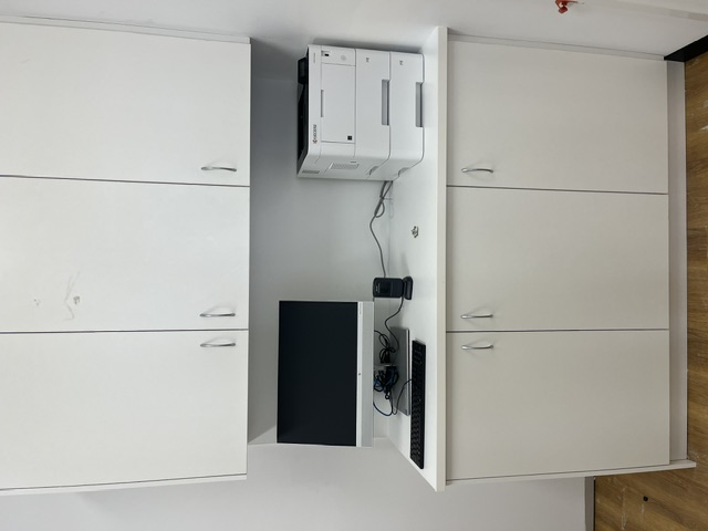 Caremore Pharmacy — After · support-area joinery