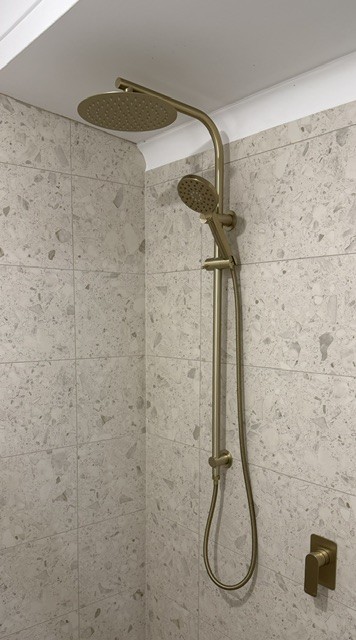 Residential Ensuite — After · shower fixtures