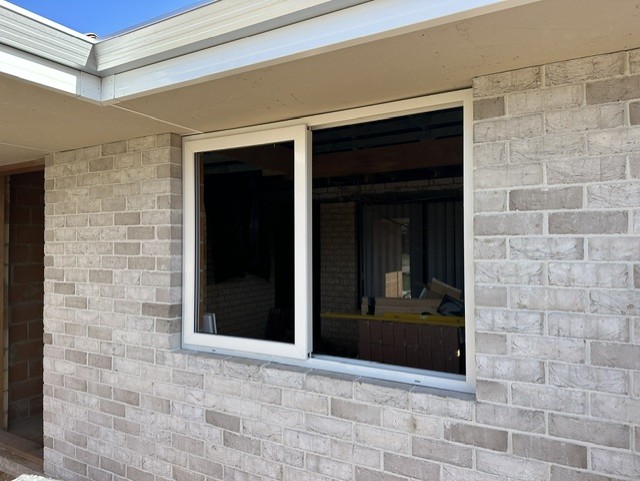 Front-of-House Extension — New double-glazed window