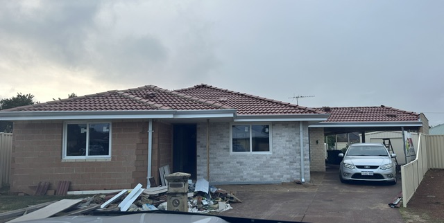 Front-of-House Extension — Front extension nearing completion