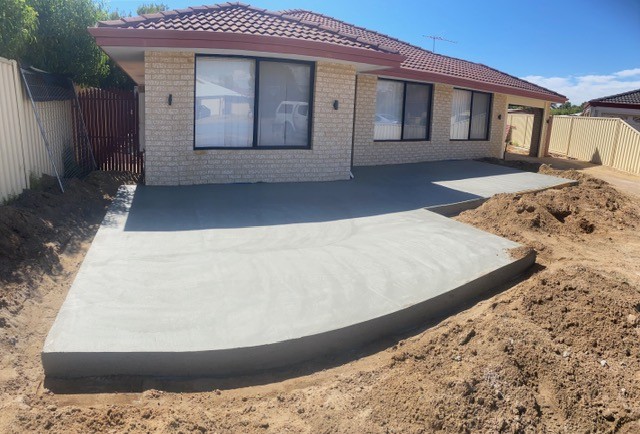 Front-of-House Extension — New extension slab