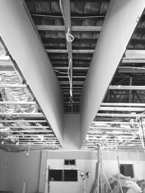 Last Detail Design — During · ceiling and services coordination