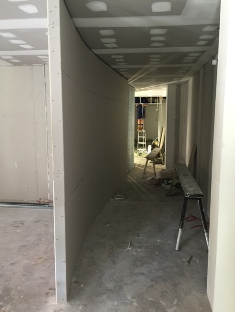 Last Detail Design — During · corridor linings