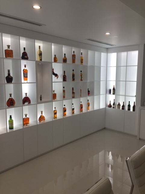 Last Detail Design — After · custom display wall