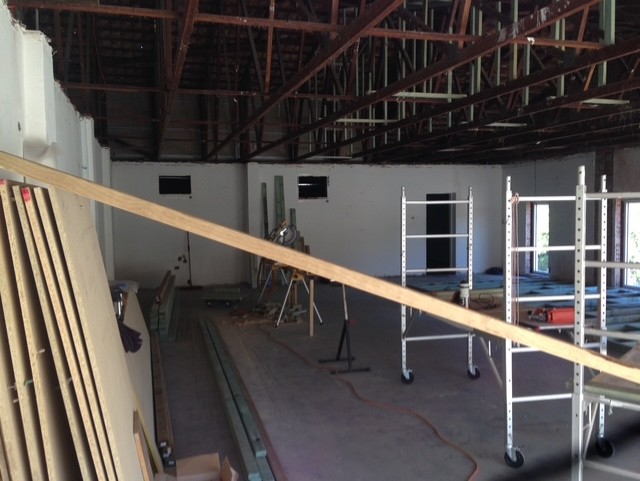 Last Detail Design — During · strip-out works