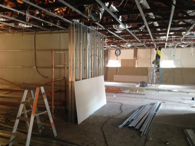 Last Detail Design — During · wall framing