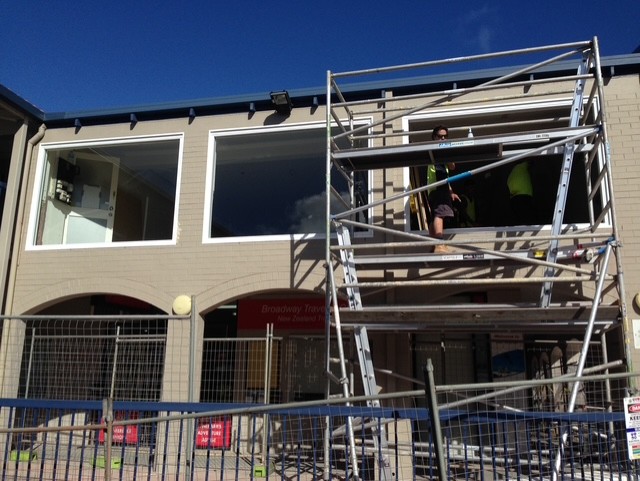 Last Detail Design — During · new window installation