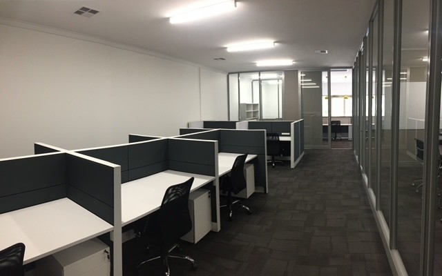 Ray White Forrestfield — Open-plan workstations