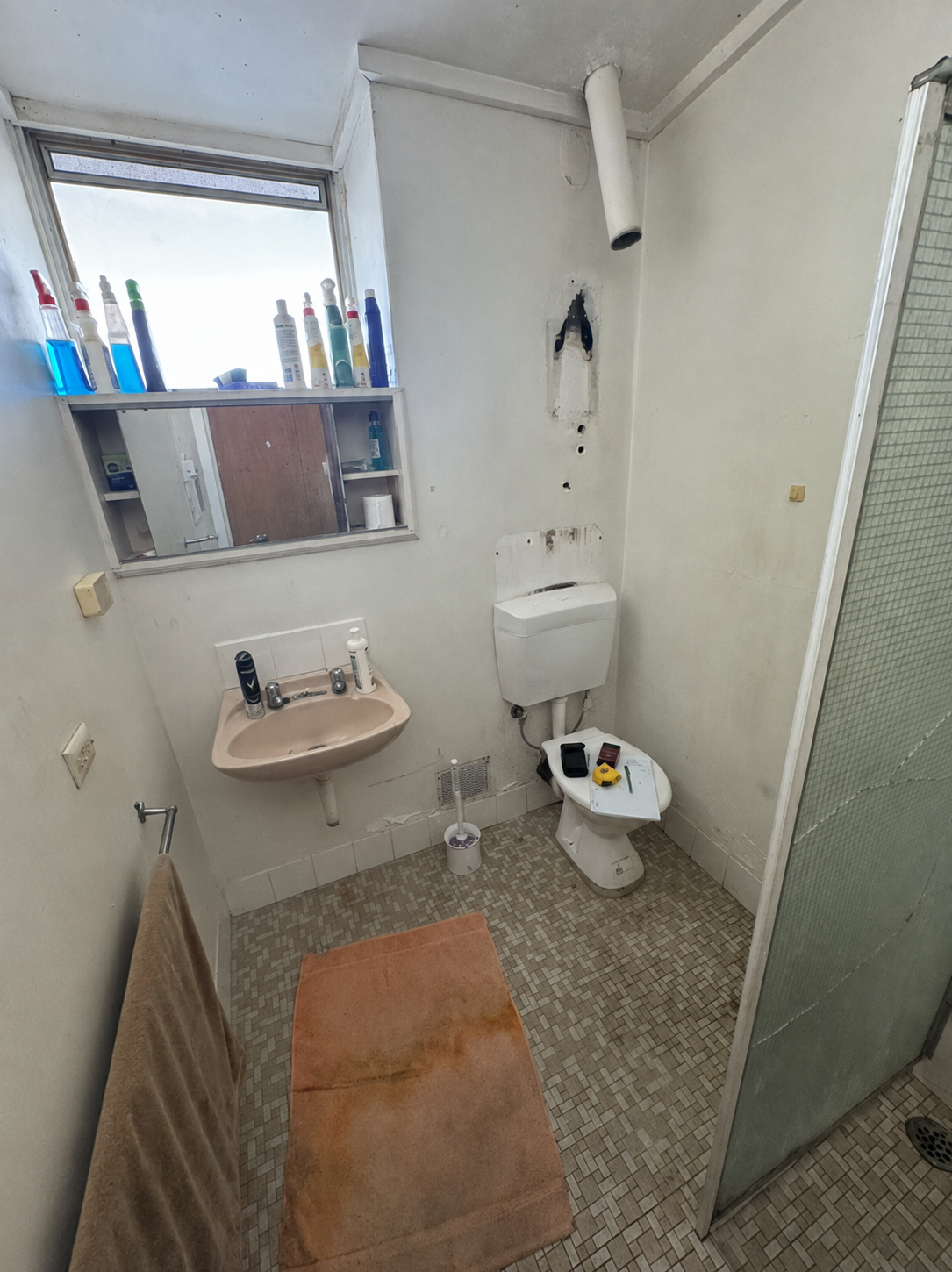Residential Bathroom — Before · original bathroom