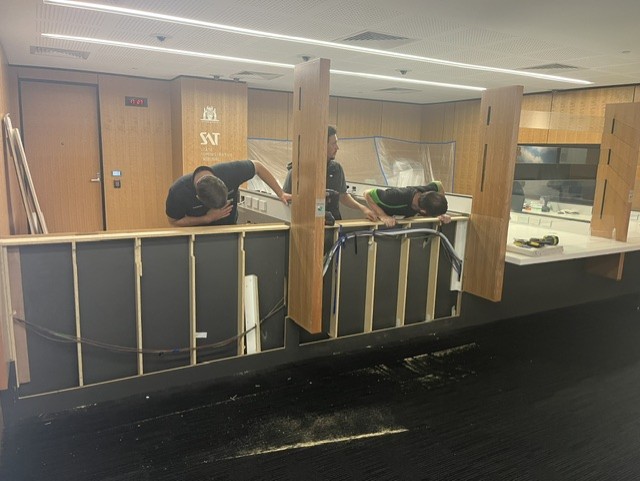 State Administrative Tribunal — During · carefully opened reception section
