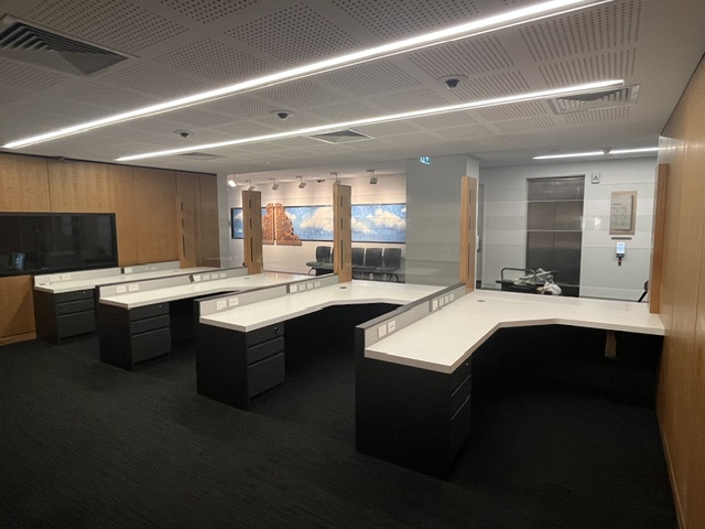 State Administrative Tribunal — Completed internal reception layout
