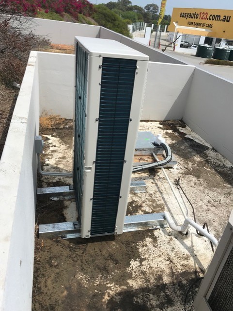 SensesWA — During · air-conditioning installation
