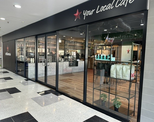 Stella Rossa — After · branded shopfront