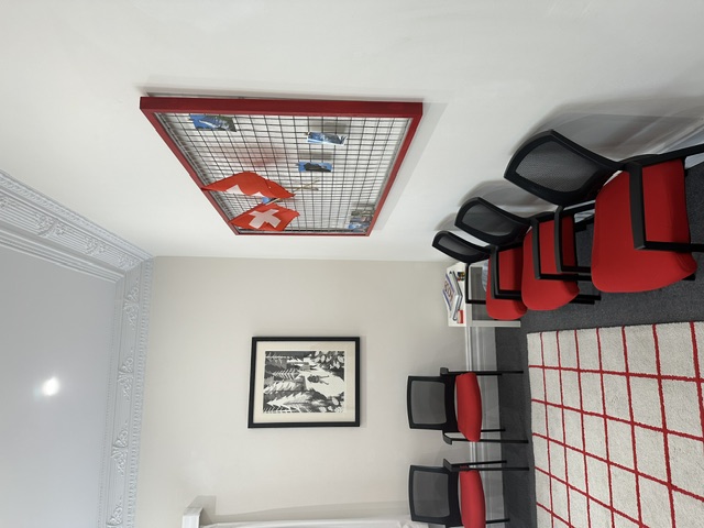Swiss Family Clinic — Waiting area and custom feature